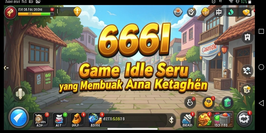 Screenshot utama 666I menampilkan gameplay Idle yang mengasyikkan.