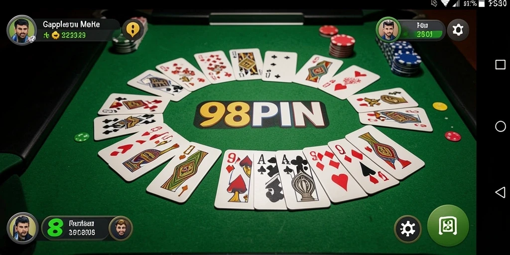 Screenshot gameplay Gaple yang menarik di 98SPIN.