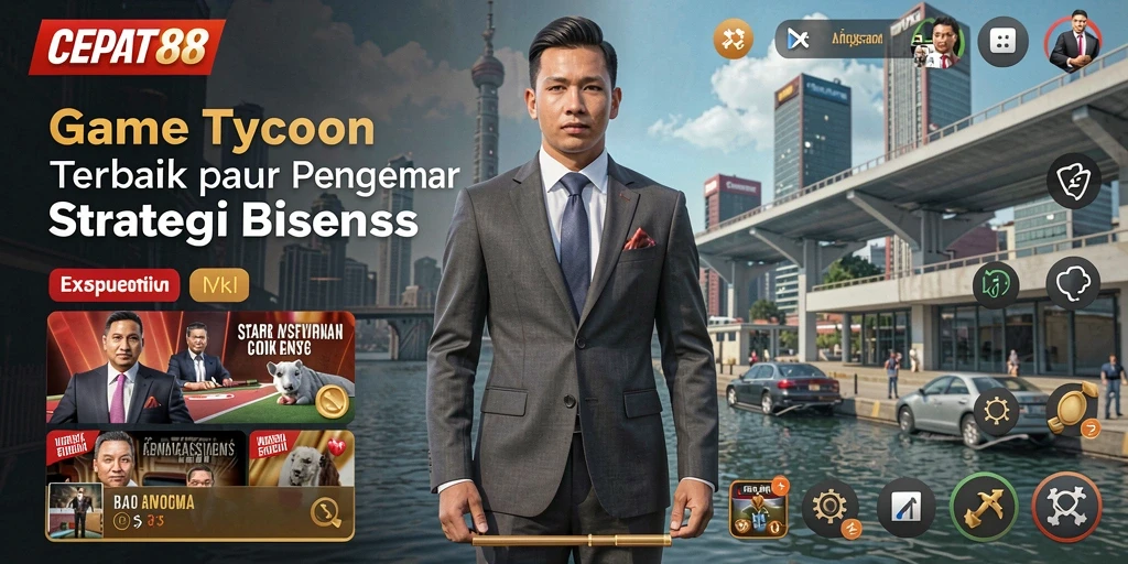 Tampilan menarik dari gameplay Tycoon CEPAT88 yang seru.