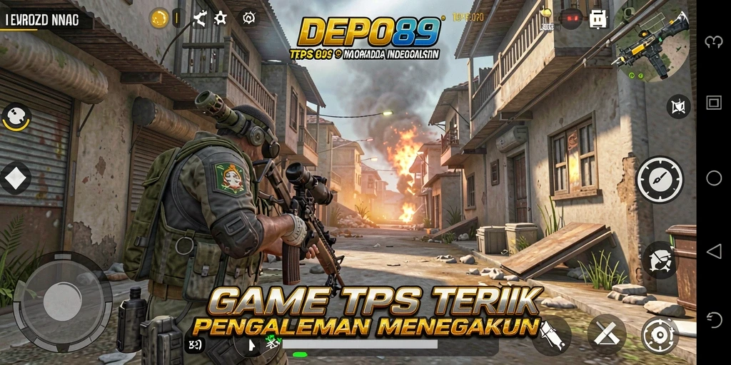 Tangkapan layar DEPO89 menampilkan aksi seru gameplay TPS.