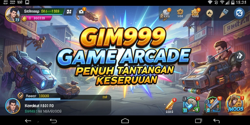 Tampilan gameplay GIM999 yang penuh tantangan dan keseruan.