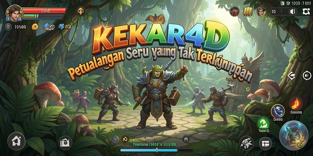 Tampilan gameplay KEKAR4D yang menawan dan penuh aksi.