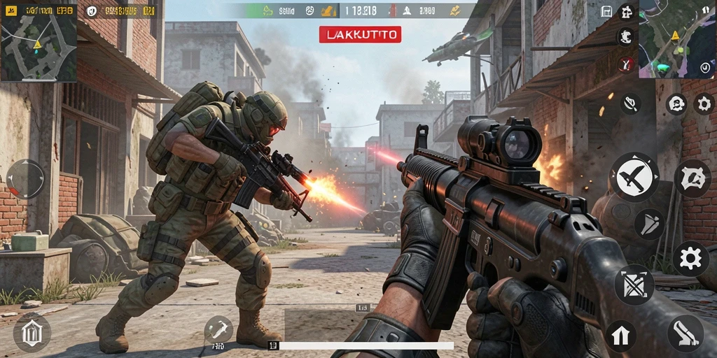 Screenshot gameplay LAKUTOTO yang intens dan mendebarkan.