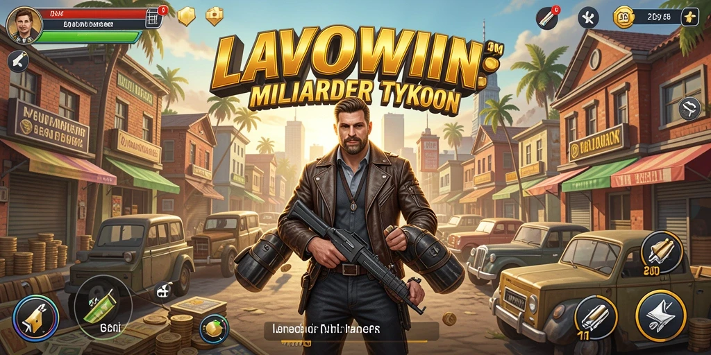 Screenshot LAVOWIN menampilkan gameplay Tycoon yang seru.