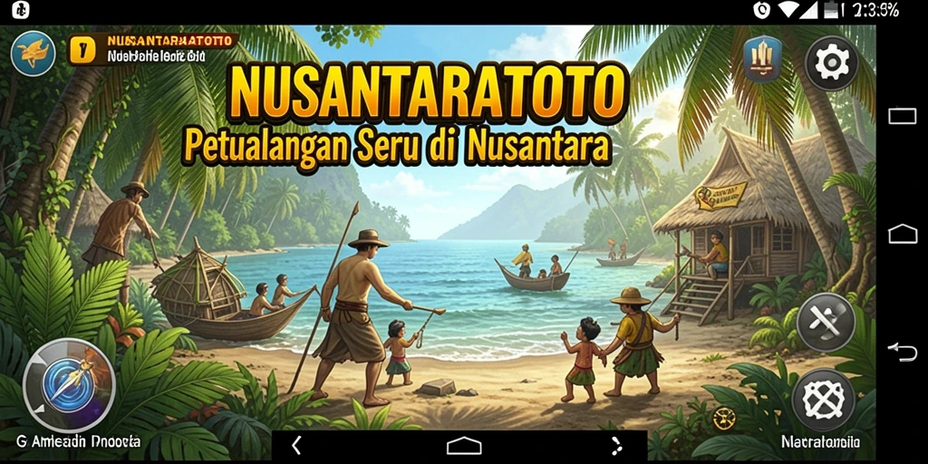 Gameplay seru menelusuri keindahan Nusantara di NUSANTARATOTO.