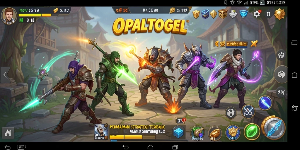 Tampilan menarik dari gameplay seru OPALTOGEL.