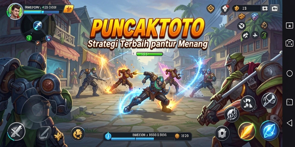 Screenshot gameplay PUNCAKTOTO dengan strategi menantang.