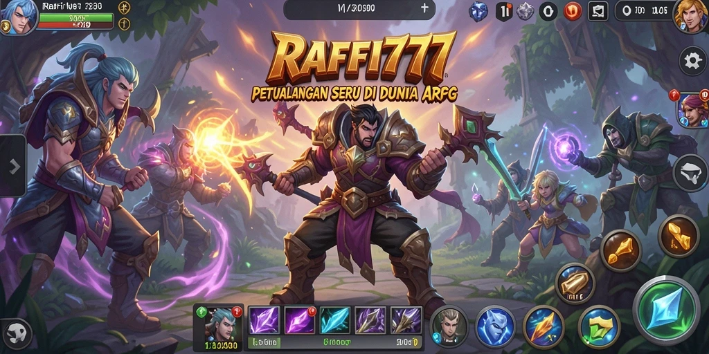 Tampilan gameplay seru dalam petualangan ARPG yang mendebarkan.